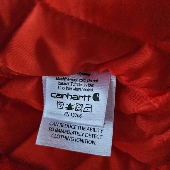 Carhartt Kids Realtree Xtra Camo Quilted Lining Full Zip Jacket Size L (14-16) - Picture 5 of 7